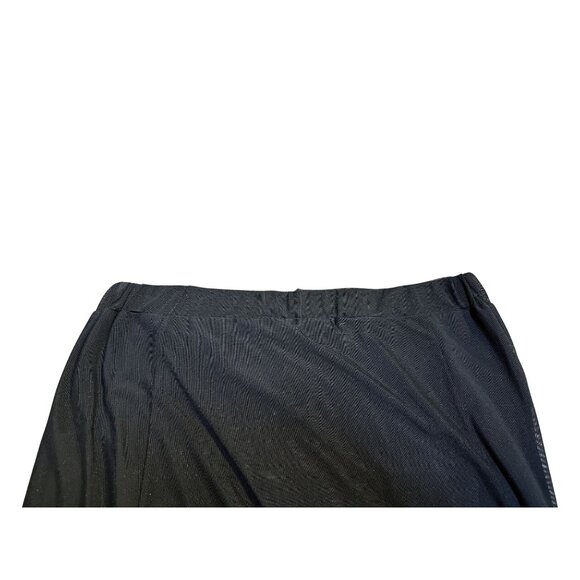 Alembika Black Sheer Maxi Skirt w/Layered Design - Picture 6 of 9